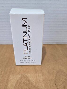Rare‎ BeautiControl Platinum Regeneration Eye Serum .6 oz NIB